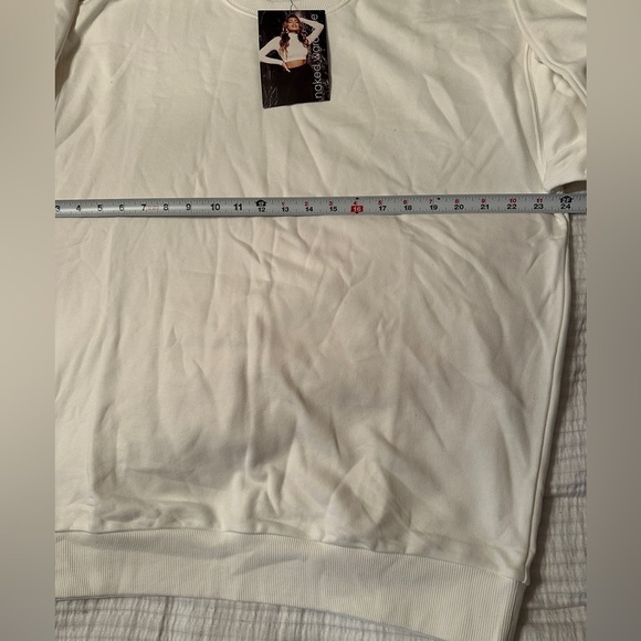 Naked Wardrobe Boxy Relax Fit Sweatshirt - NWT - Size L - Picture 10 of 10